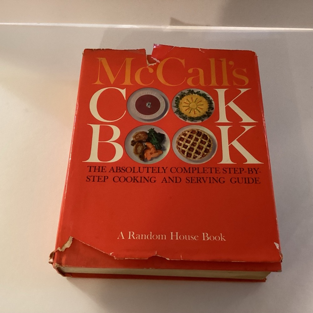 Vintage McCall’s Cook Book,Twelfth printing 1963
